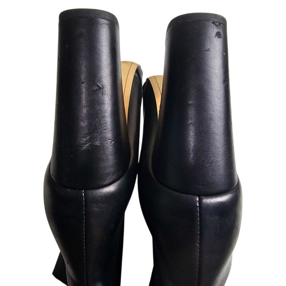 Sam Edelman Womens Case Block Heel Pull On Booties Black Leather Size 9.5M - Picture 8 of 12